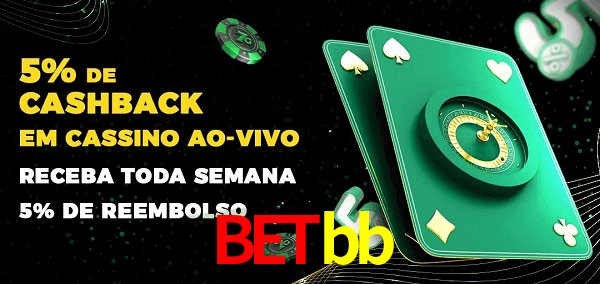 Promoções do cassino ao Vivo betbb